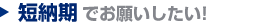 短納期でお願いしたい！